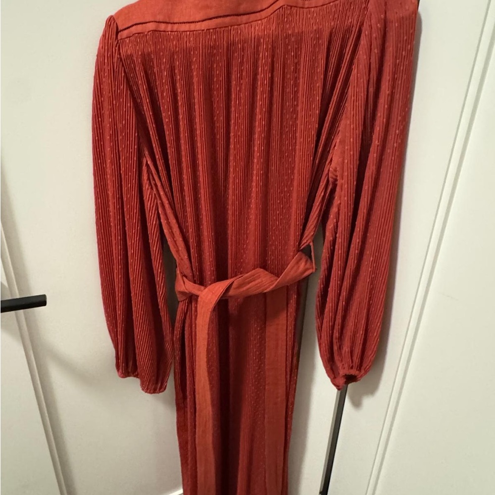 Zimmermann Rust Long Sleeve Dress - Picture 4 of 5